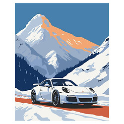 Картина по номерам "Porsche 911", 40х50 см, Art Craft