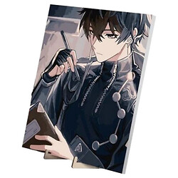 Картина за номерами "Чарівний мрійник", з дерев'яною підставкою, 40х50 см, Qbee