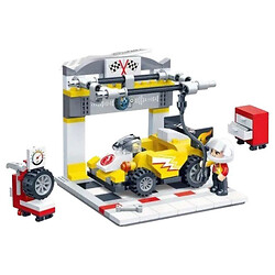 Конструктор "Скоростные гонки: Шиномонтаж", 234 элем., Banbao