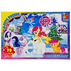 Пазлы из серии "Моя маленькая пони", 70 эл, Gtoys