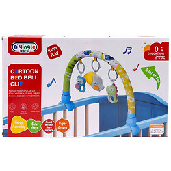 Погремушка-дуга, мелодии, подсветка, музыкальная игрушка, в коробке 40х5,5х25 см, Aiyingle