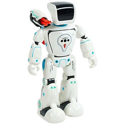 Робот на радіокеруванні, озвучка українською мовою, лід-підсвіч., сенсорні датчики, рух, стріляє стрілами, в коробці, Tk Group