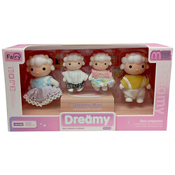 Флоксові тварини "Вівці", 4 штуки, рухомі кінцівки, в коробці, мікс видів, Fairy