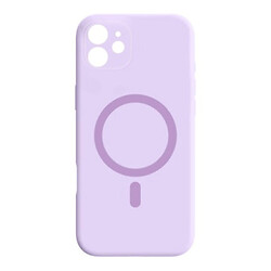 Чохол (накладка) Apple iPhone 11, Air Beats Wide Strip Full Camera, Light Purple, MagSafe, Фіолетовий