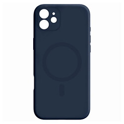 Чехол (накладка) Apple iPhone 12, Air Beats Wide Strip Full Camera, MagSafe, Dark Blue, Синий