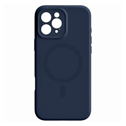 Чехол (накладка) Apple iPhone 14 Pro, Air Beats Wide Strip Full Camera, MagSafe, Dark Blue, Синий