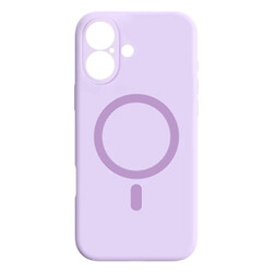 Чохол (накладка) Apple iPhone 16, Air Beats Wide Strip Full Camera, Light Purple, MagSafe, Фіолетовий