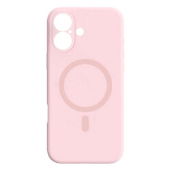 Чохол (накладка) Apple iPhone 16, Air Beats Wide Strip Full Camera, MagSafe, Рожевий