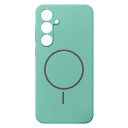 Чохол (накладка) Samsung S721 Galaxy S24 FE, Air Beats, Succulent, MagSafe, Бірюзовий