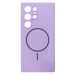 Чохол (накладка) Samsung S928 Galaxy S24 Ultra, Air Beats, MagSafe, Фіолетовий