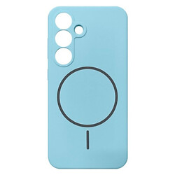 Чехол (накладка) Samsung Galaxy S25, Air Beats, MagSafe, Blue Fog, Синий