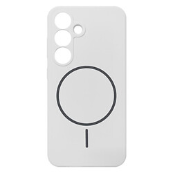 Чохол (накладка) Samsung Galaxy S25, Air Beats, MagSafe, Білий