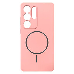 Чехол (накладка) Samsung Galaxy S25 Ultra, Air Beats, MagSafe, Розовый