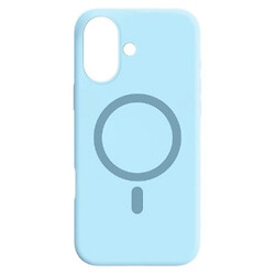 Чехол (накладка) Apple iPhone 16, Air Beats Wide Strip, MagSafe, Синий