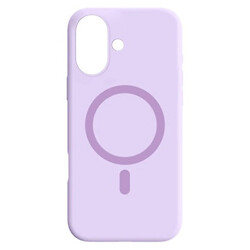 Чохол (накладка) Apple iPhone 16, Air Beats Wide Strip, Light Purple, MagSafe, Фіолетовий