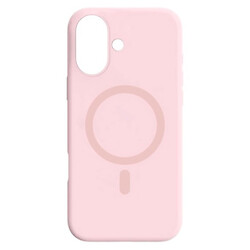 Чехол (накладка) Apple iPhone 16, Air Beats Wide Strip, MagSafe, Розовый