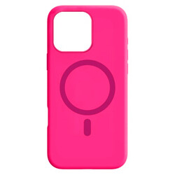 Чохол (накладка) Apple iPhone 16 Pro, Air Beats Wide Strip, Hot Pink, MagSafe, Рожевий