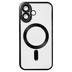 Чехол (накладка) Apple iPhone 17, Metallic Full Camera Matte, MagSafe, Черный