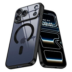 Чехол (накладка) Apple iPhone 17 Pro Max, Metallic Full Camera, MagSafe, Черный