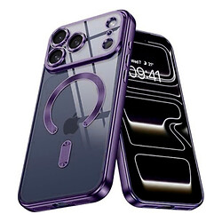 Чохол (накладка) Apple iPhone 17 Pro Max, Metallic Full Camera, Dark Purple, MagSafe, Фіолетовий