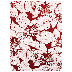 Блокнот А5 прошитий з тисненням "Квіти", 96 арк.