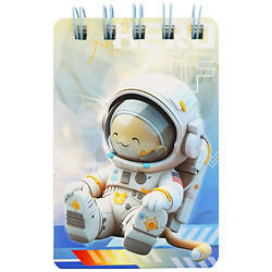 Блокнот А7 на спіралі "Астронавт", 60 арк.