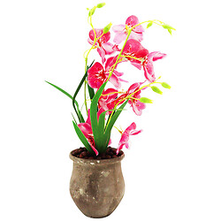 Декор для дома Орхидея искусственная в горшке