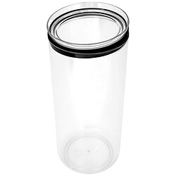 Емкость для сыпучих пластиковая круглая EMHOUSE Crystal, 1,6 л