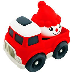 Машинка іграшкова пластикова "Вантажівка зі сніговиком"