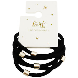 Набір резинок для волосся з декором, 5 шт