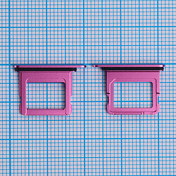 Держатель SIM-карты Apple iPhone 16 / iPhone 16 Plus, Розовый