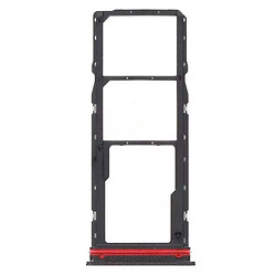 Держатель SIM-карты Motorola XT2421 Moto G04, С разъемом на карту памяти, Черный