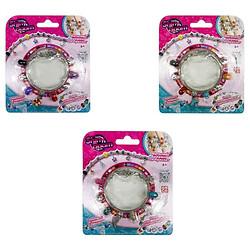 Браслет с шармами "ShinyBoom", микс видов, EMCO