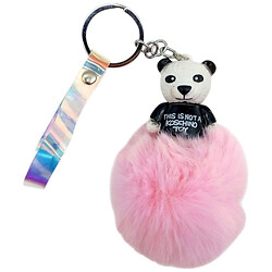Брелок "ПАНДА С МЕХОВЫМ ШАРИКОМ", Mic