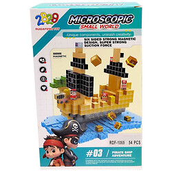 Магнитный конструктор "Small World", 54 дет, 2829
