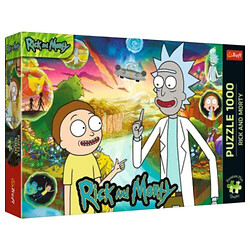 Пазли "Преміум: Рік та Морті", 1000 елм., Trefl