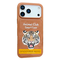 Чехол (накладка) Apple iPhone 16, Animal Club, Chocolate Brown, Коричневый