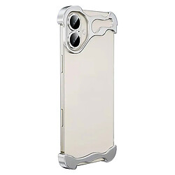 Чохол (накладка) Apple iPhone 17, Minimalist Metal, Срібний