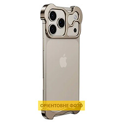Чехол (накладка) Apple iPhone 17 Air, Minimalist Metal, Titanium Gray, Серый