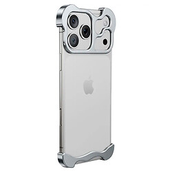 Чохол (накладка) Apple iPhone 17 Pro, Minimalist Metal, Срібний