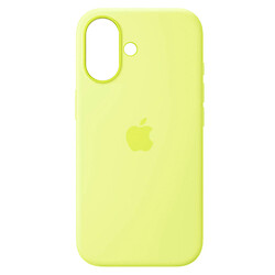 Чохол (накладка) Apple iPhone 17, Original Silicon Case, Neon Yellow, MagSafe, Жовтий