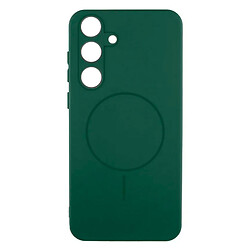 Чехол (накладка) Samsung Galaxy S25 FE, Air Beats, MagSafe, Dark Green, Зеленый