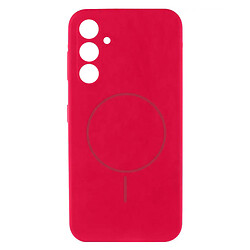 Чехол (накладка) Samsung Galaxy S25 FE, Air Beats, MagSafe, Rose Red, Красный