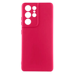 Чохол (накладка) Samsung Galaxy S22 Ultra, Lakshmi, Marsala, Бордовий