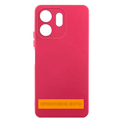 Чехол (накладка) Motorola Moto G86 5G, GETMAN Liquid Silk, Marsala, Бордовый