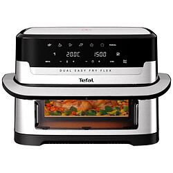 Мультипіч Tefal Dual Easy Fry Flex EY922DE0, Чорний