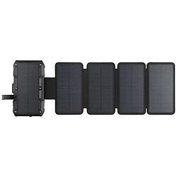 Портативна батарея (Power Bank) Sandberg Solar 5-Panel Powerbank 421-06, 27000 mAh, Чорний