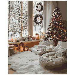 Картина за номерами "Магія зимового дня", 40x50 см, Brushme