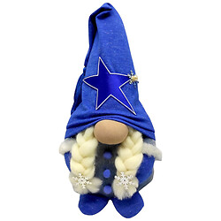 Мягкая игрушка "Скандинавский гном", Hand Made, высота 28 см, девочка, Mic