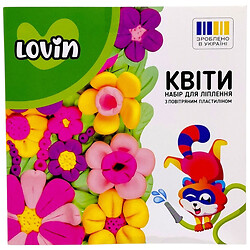 Набір для ліплення об'ємної картини "Квіти", ВИД 3, Lovin